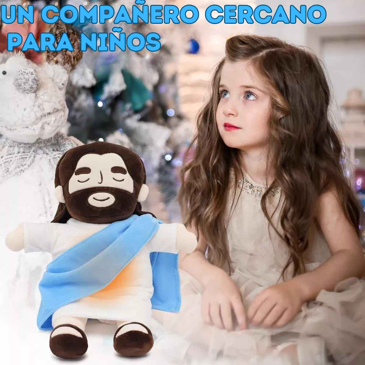 JESÚS QUE RESPIRA – PELUCHE CON MÚSICA Y LUCES