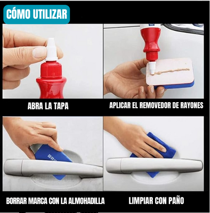 REMOVEDOR DE RAYONES PARA AUTOMÓVIL
