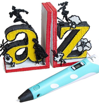 LÁPIZ DE IMPRESIÓN 3D BOLIGRAFO DIDÁCTICO + FILAMENTOS
