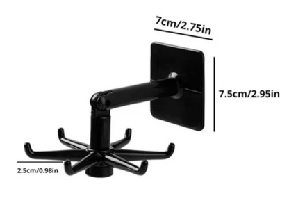 3 SOPORTES GIRATORIO ADHESIVO MULTIUSOS PARA COCINA