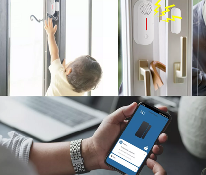 PACK X 2 ALARMAS INTELIGENTES PARA PUERTAS Y VENTANAS
