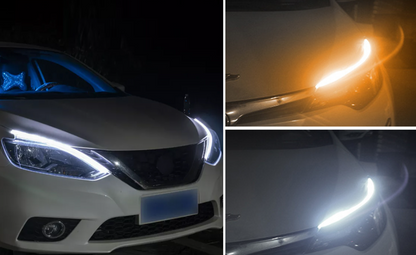 TIRA DE LUCES LED FLEXIBLE PARA FAROS DELANTEROS AUTOMOVIL