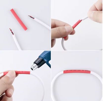 SET DE TUBOS TERMORRETRÁCTILES PARA AISLAMIENTO ELÉCTRICO