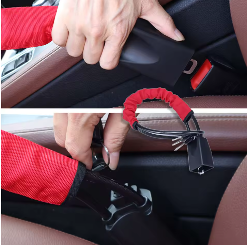 BLOQUEADOR ANTIRROBO PARA VOLANTE DE COCHE