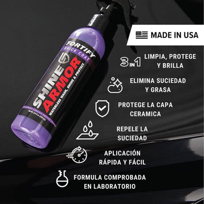 CERA RESTAURADORA DE CARROS PREMIUM SHINE ARMOR