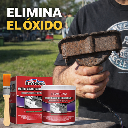 PINTURA ELIMINADOR DE OXIDO - RECUPERA EL BRILLO DE TUS METALES