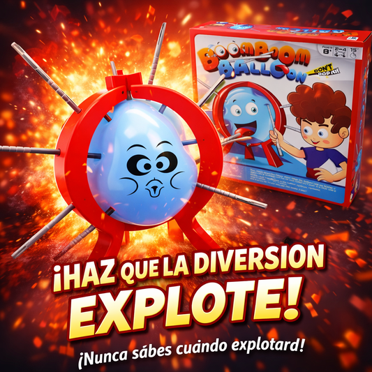 JUEGO DE MESA BOOM BOOM BALLOON – ¡DIVERSIÓN EXPLOSIVA PARA TODA LA FAMILIA!