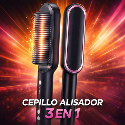 Cepillo Alisador 3 en 1 | Resultados preciosos