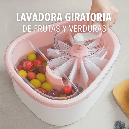 LAVADORA GIRATORIA DE FRUTAS Y VERDURAS