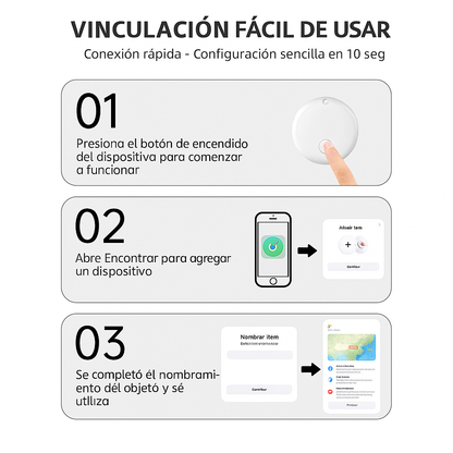 LOCALIZADOR DE LLAVES INTELIGENTE - DISPOSITIVO GPS