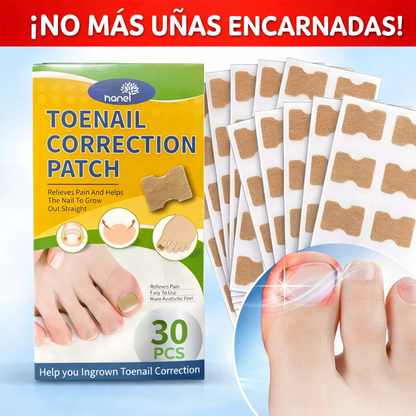 PARCHES PARA CORREGIR UÑAS ENCARNADAS - PACK 30 PCS
