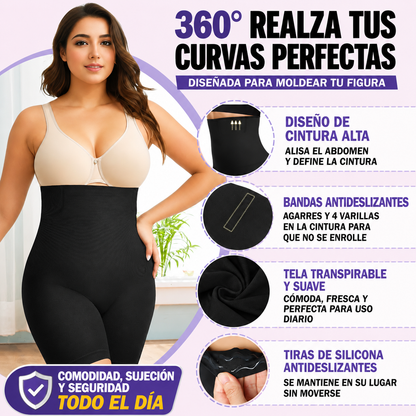 2 FAJAS MOLDEADORAS REDUCTORAS – CONTROL ABDOMEN Y LEVANTA COLA