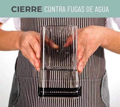 SET X 5 CONTENEDORES HERMÉTICOS PARA ALIMENTOS