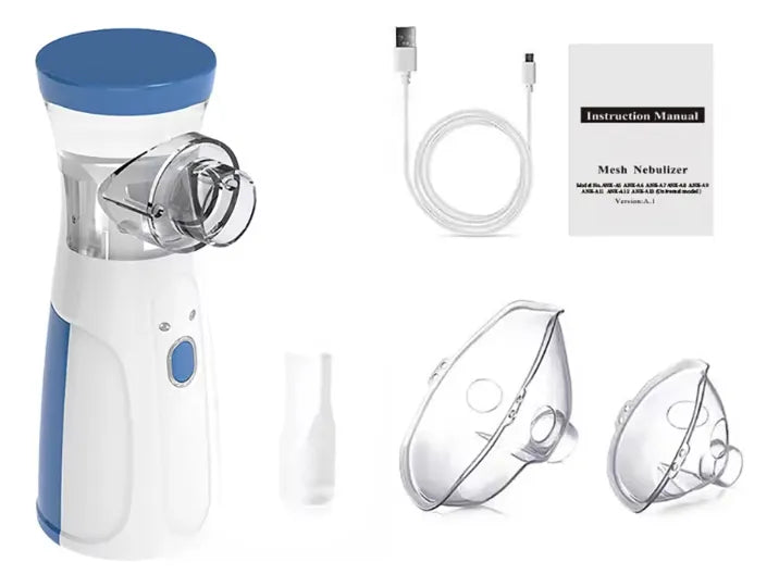 NEBULIZADOR ULTRASÓNICO PORTÁTIL RECARGABLE - NIÑOS Y ADULTOS