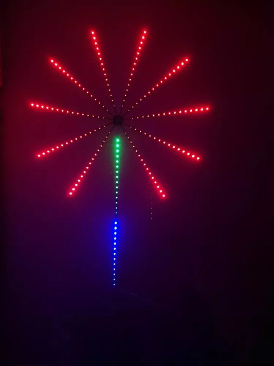 TIRA LED RGB BLUETOOH DECORACION FUEGOS ARTIFICIALES