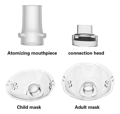NEBULIZADOR ULTRASÓNICO PORTÁTIL RECARGABLE - NIÑOS Y ADULTOS