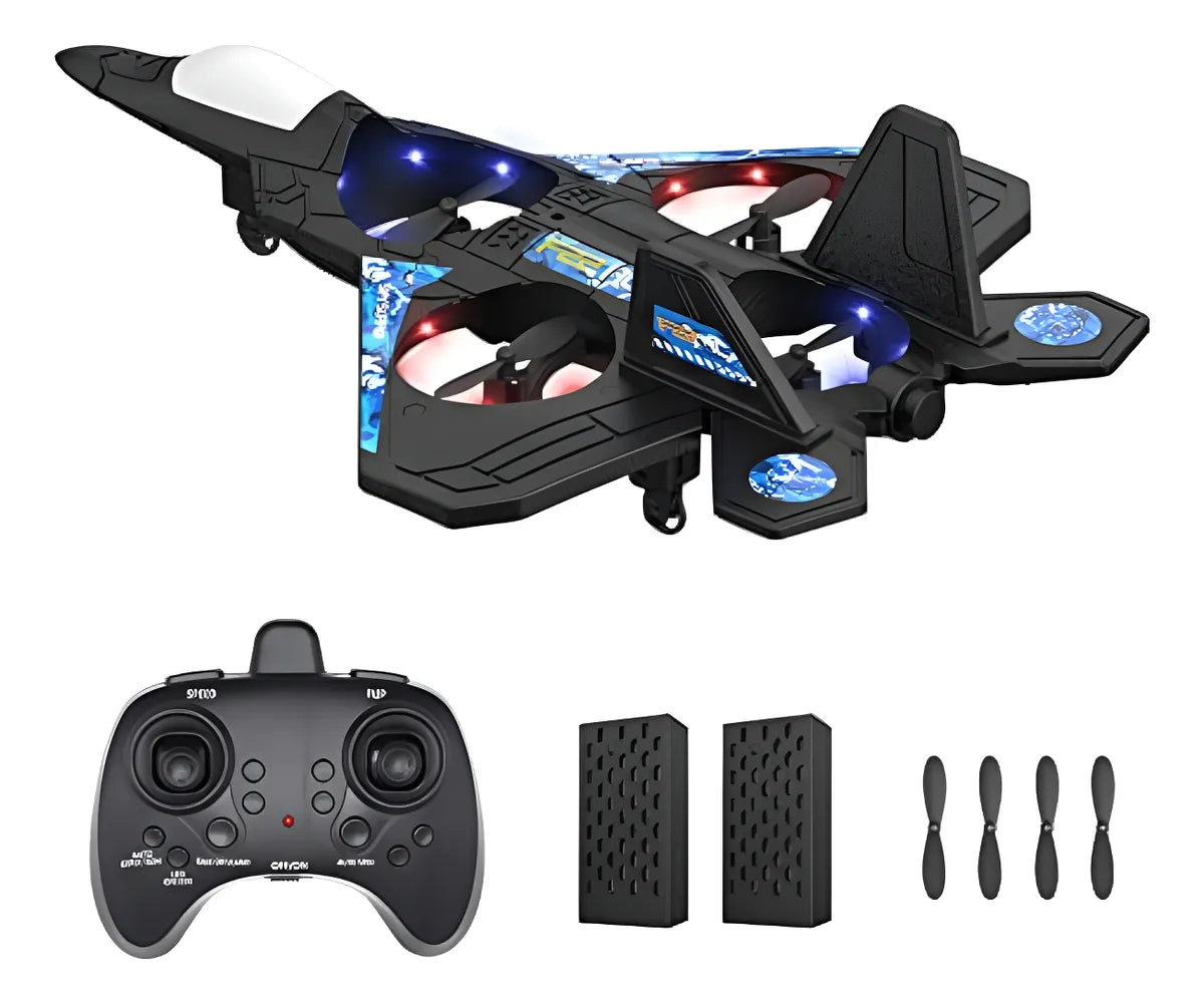 AVIÓN 360 ACROBÁTICO CON CONTROL REMOTO – ¡DIVERSIÓN GARANTIZADA!