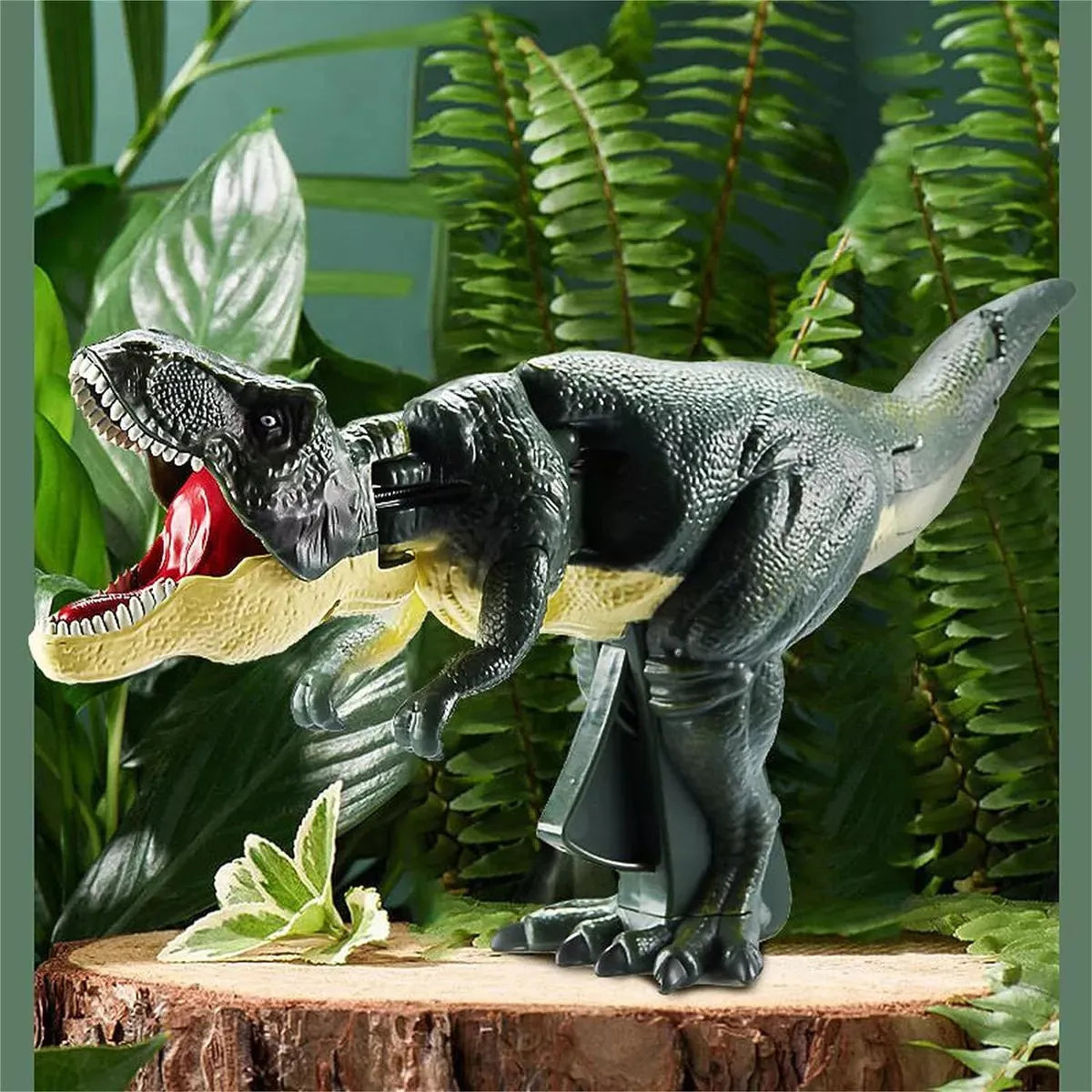 DINOSAURIO ZA ZA T REX CON LUCES Y SONIDO ORIGINAL