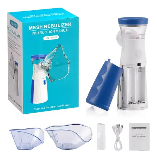 NEBULIZADOR ULTRASÓNICO PORTÁTIL RECARGABLE - NIÑOS Y ADULTOS