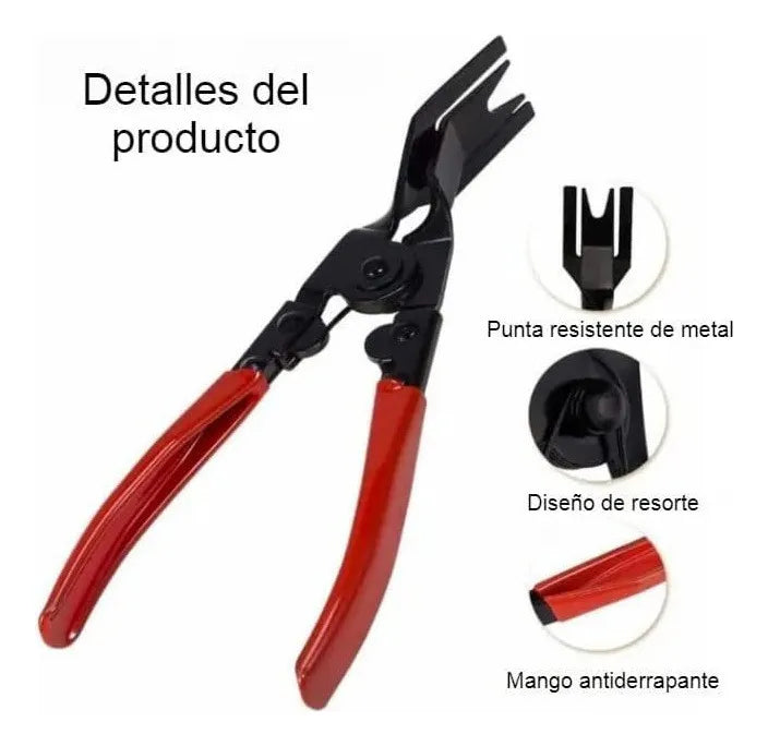 KIT DE HERRAMIENTAS 19 PCS PARA DESMONTAJE AUTOMOTRIZ