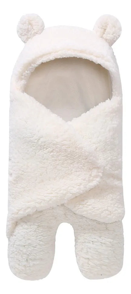 SACO DE DORMIR ACOLCHADO PARA BEBÉ FORMA DE OSITO