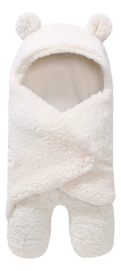 SACO DE DORMIR ACOLCHADO PARA BEBÉ FORMA DE OSITO