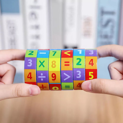 ROMPECABEZAS MATEMÁTICO GIRATORIO EDUCATIVO