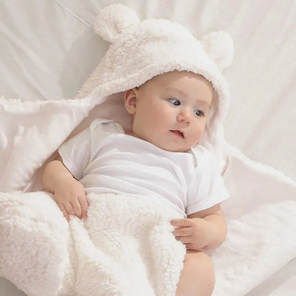 SACO DE DORMIR ACOLCHADO PARA BEBÉ FORMA DE OSITO
