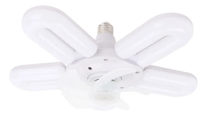 VENTILADOR DE TECHO CON LUZ LED DE 5 CABEZALES CON CONTROL REMOTO