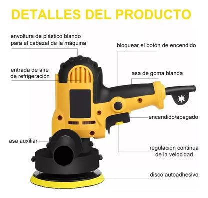 PULIDORA ELÉCTRICA MULTIFUNCIONAL DE ALTA POTENCIA