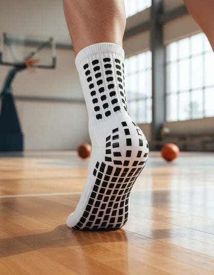 5 PARES DE MEDIAS DEPORTIVAS ANTIDESLIZANTES