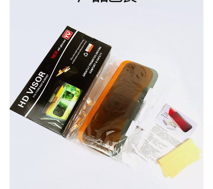 VISOR  ANTIDESLUMBRANTE 2 EN 1 PARA COCHE – PROTECCIÓN DÍA Y NOCHE
