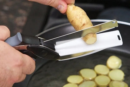 CORTADOR MULTIFUNCIÓN PARA ALIMENTOS 2 EN 1 - CLEVER CUTTER
