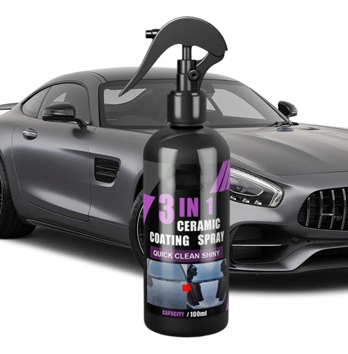 SPRAY DE REVESTIMIENTO CERÁMICO 3 EN 1 PARA AUTOMÓVIL