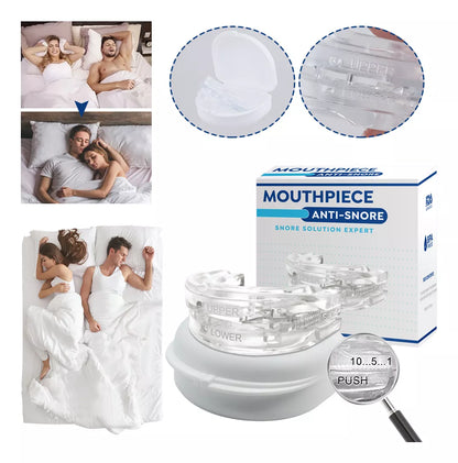 PROTECTOR BUCAL ANTIRONQUIDOS Y ANTIBRUXISMO AJUSTABLE