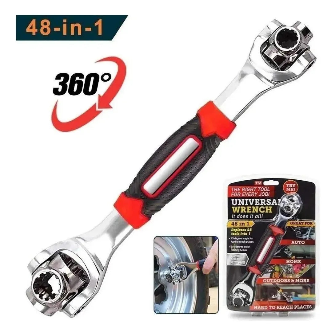 LLAVE INGLESA MULTIFUNCIONAL 48 EN 1