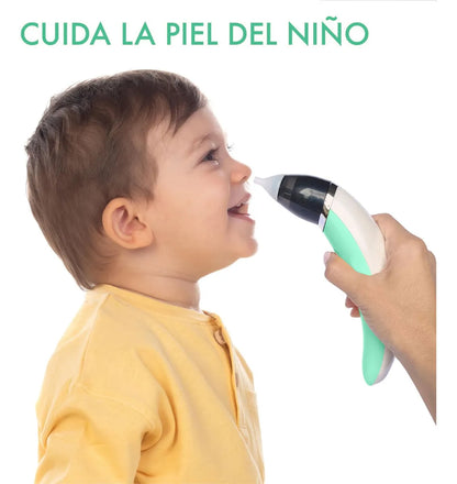 ASPIRADOR NASAL ELÉCTRICO PARA BEBÉ – 5 NIVELES DE SUCCIÓN – RECARGABLE USB