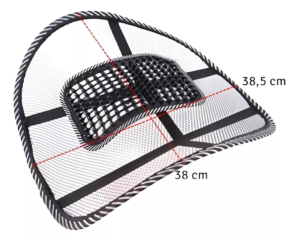 2 SOPORTES LUMBARES PARA SILLA CORRECTOR DE ESPALDA