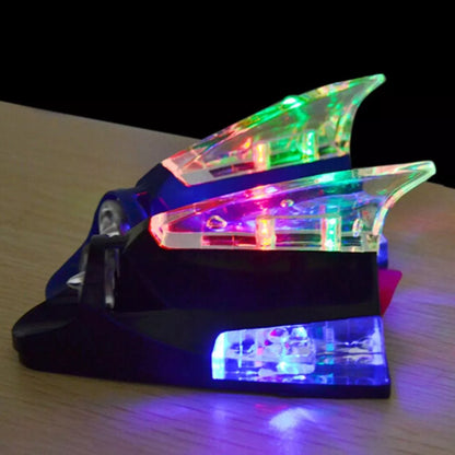 Antena Tipo Aleta de Tiburón con Luz LED