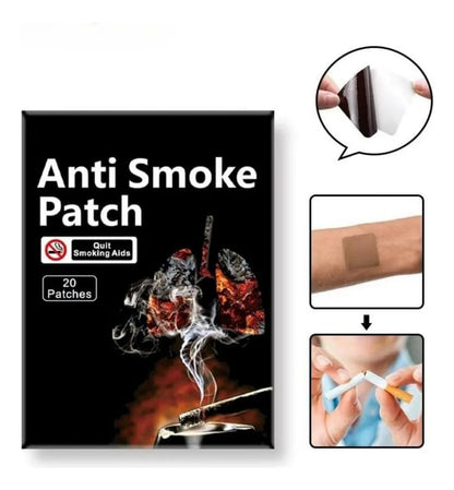 PARCHE ANTITABACO – NATURAL PARA CONTROLAR ANTOJOS DE FUMAR