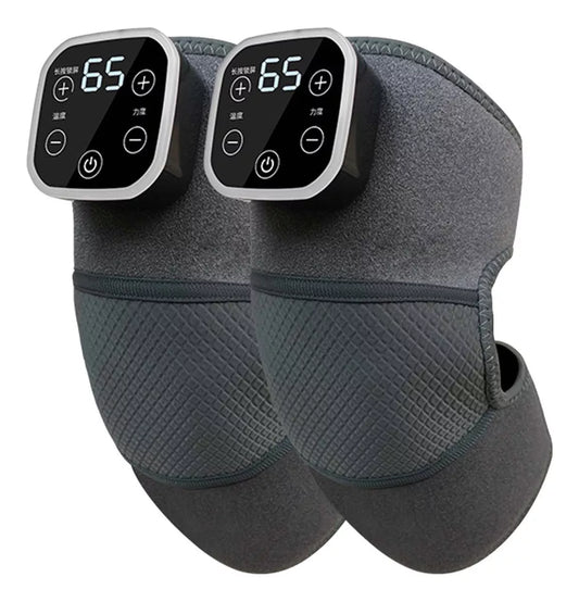 MASAJEADOR TÉRMICO PARA RODILLA 3 EN 1 INALÁMBRICO Y PORTÁTIL