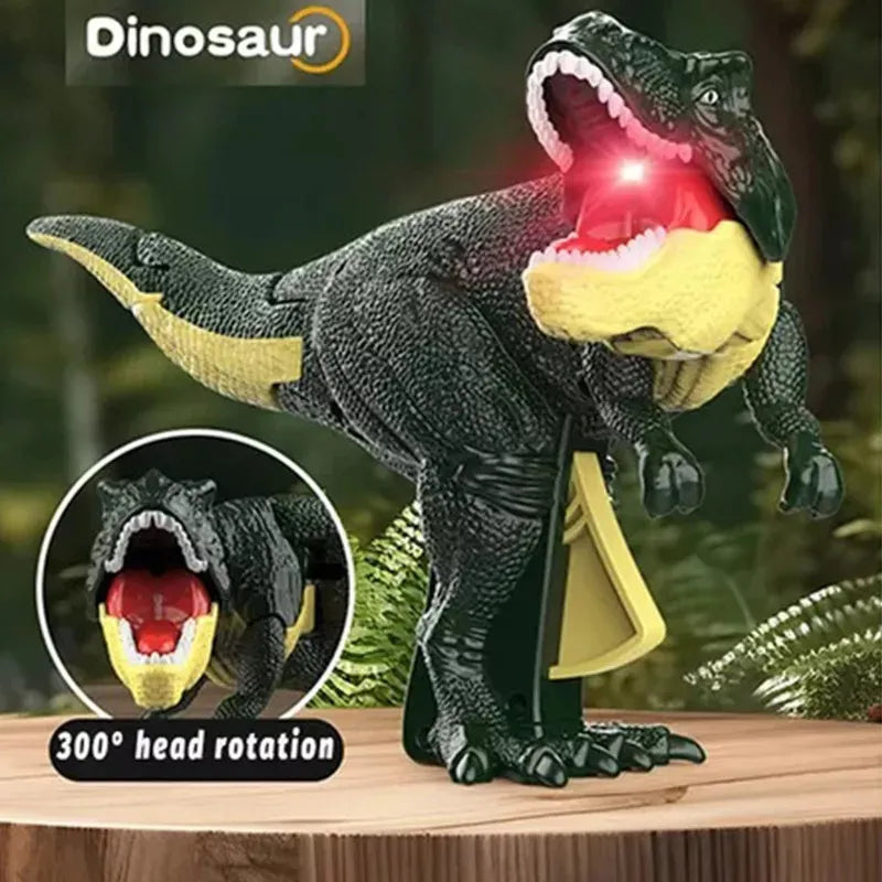 DINOSAURIO ZA ZA T REX CON LUCES Y SONIDO ORIGINAL