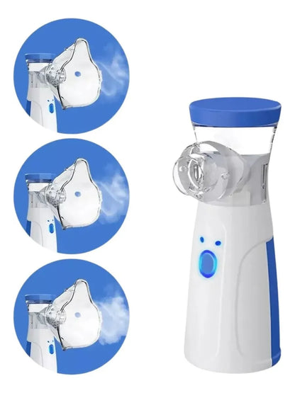 NEBULIZADOR ULTRASÓNICO PORTÁTIL RECARGABLE - NIÑOS Y ADULTOS