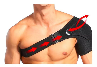 SOPORTE DE HOMBRO DE COMPRESIÓN UNISEX PARA MANGUITO ROTADOR
