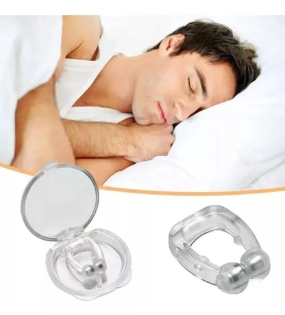 PACK X 3 CLIP DILATADOR NASAL MAGNÉTICO ANTIRONQUIDOS Y APNEA