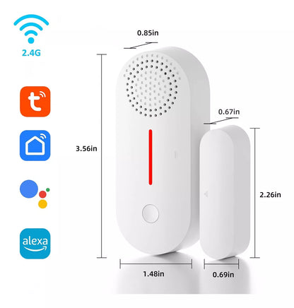PACK X 2 ALARMAS INTELIGENTES PARA PUERTAS Y VENTANAS