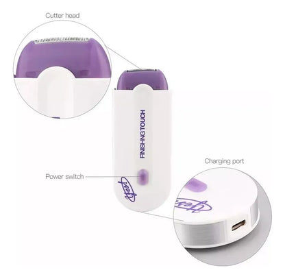 DEPILADORA CORPORAL ELÉCTRICA RECARGABLE