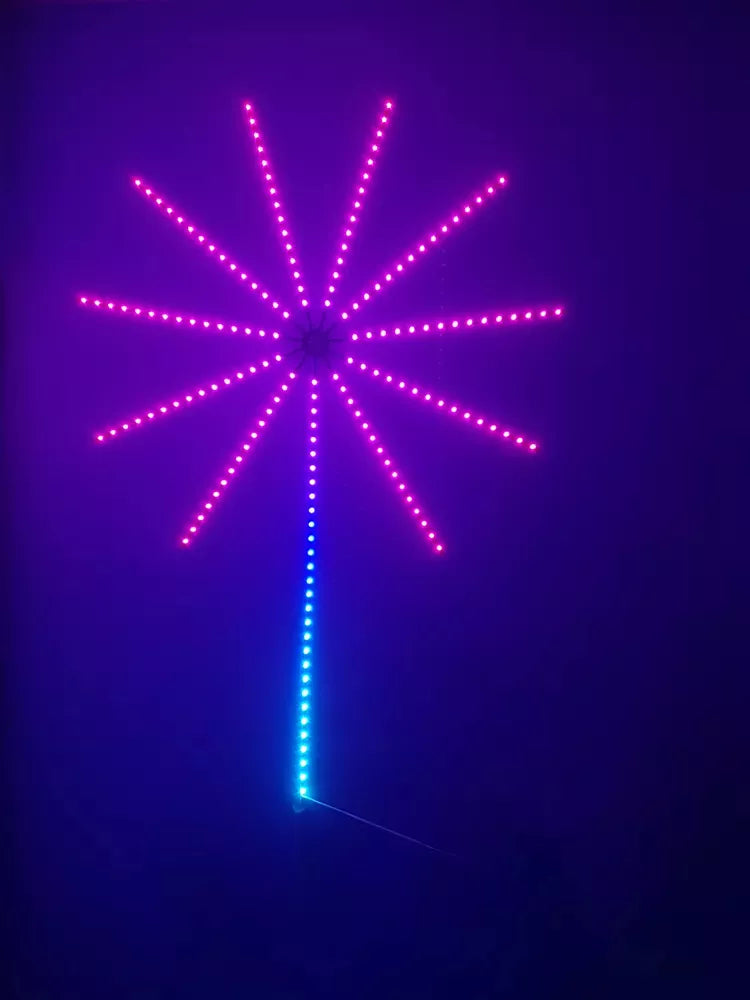 TIRA LED RGB BLUETOOH DECORACION FUEGOS ARTIFICIALES