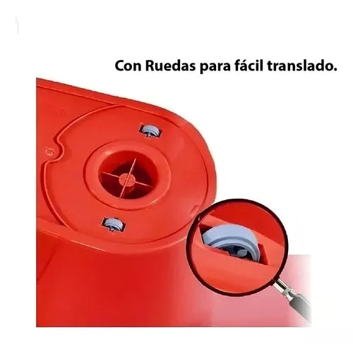 TRAPEADOR CON BALDE ESCURRIDOR GIRATORIO