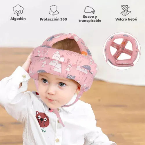 2 GORROS  PROTECTOR DE CABEZA PARA NIÑOS – ANTIGOLPES Y ANTICAÍDAS